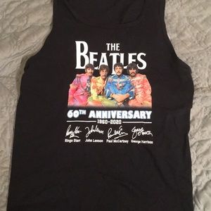 Sleeveless Shirt The Beatles 60th Anniversary